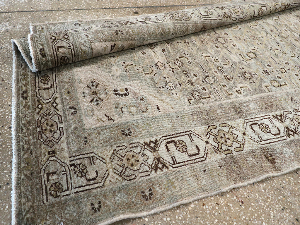 Vintage Persian Malayer Runner, No.22146 - Staging