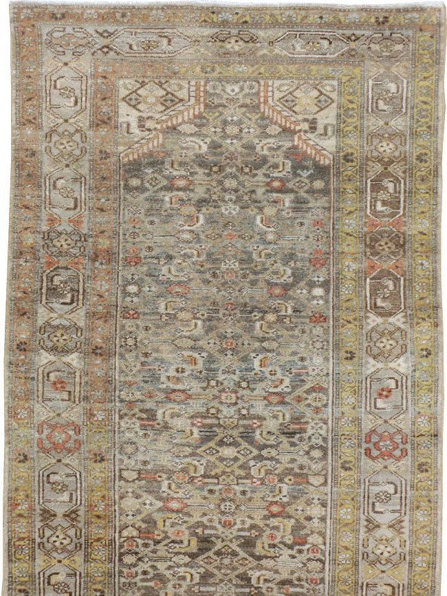 Vintage Persian Malayer Runner, No.22147 - Staging