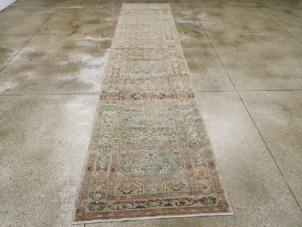 Vintage Persian Malayer Runner, No.22147 - Staging