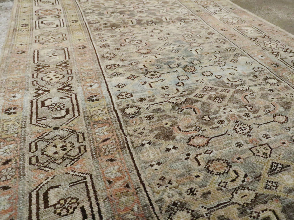 Vintage Persian Malayer Runner, No.22147 - Staging