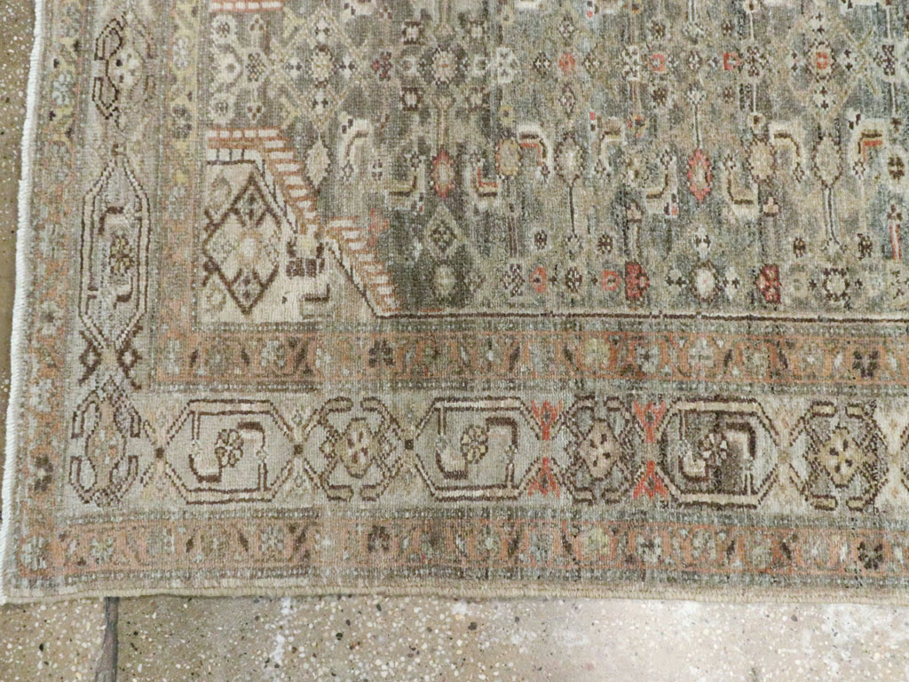 Vintage Persian Malayer Runner, No.22147 - Staging