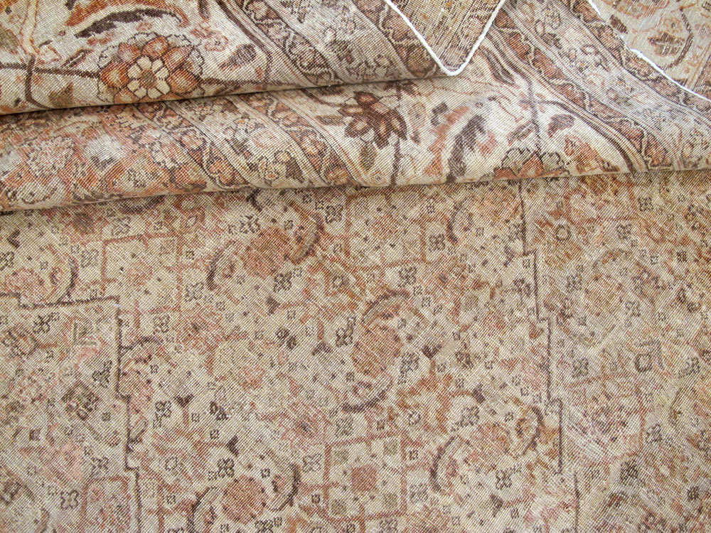Antique Persian Tabriz Carpet, No.22148 - Staging