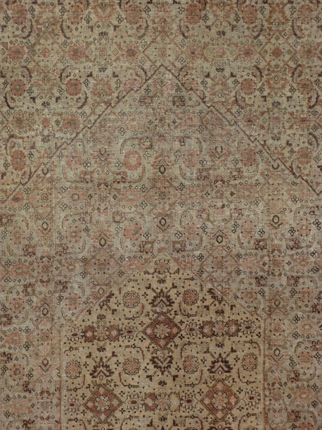 Antique Persian Tabriz Carpet, No.22148 - Staging