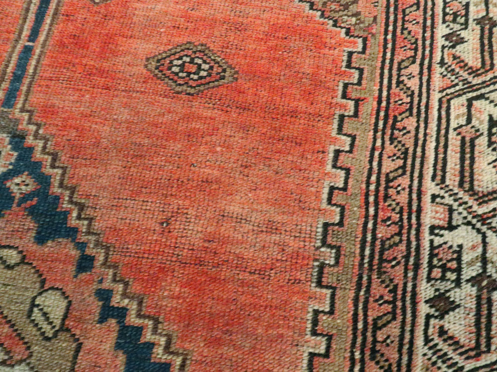 Antique Persian Kurdish Rug, No.22162 - Staging