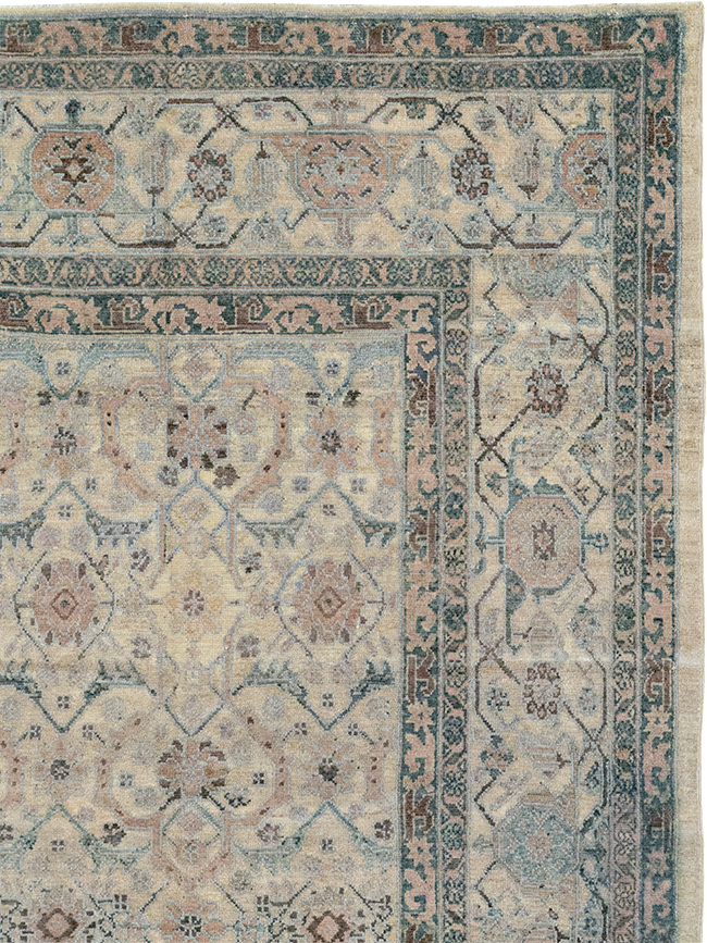 Antique Persian Bibikabad Carpet, No.22168 - Staging