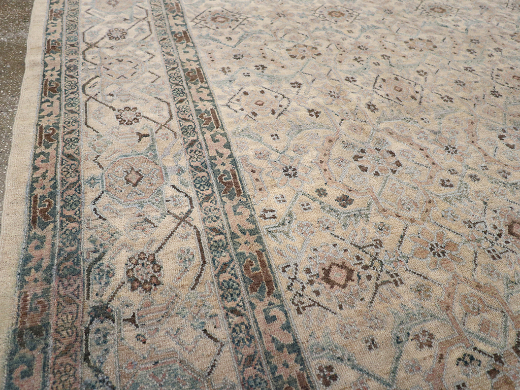 Antique Persian Bibikabad Carpet, No.22168 - Staging