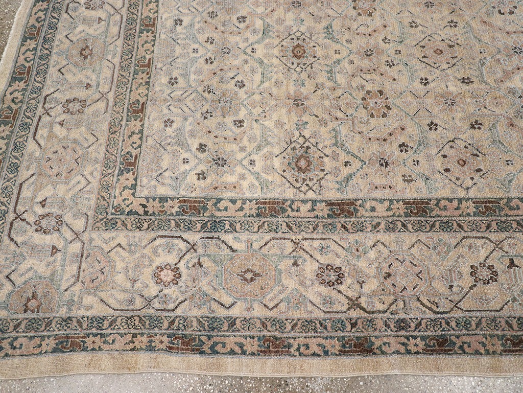 Antique Persian Bibikabad Carpet, No.22168 - Staging