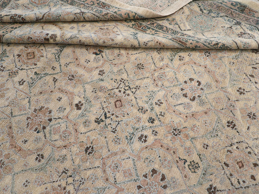 Antique Persian Bibikabad Carpet, No.22168 - Staging