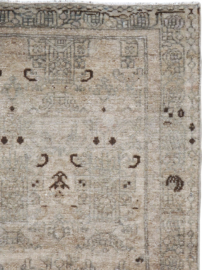 Vintage Persian Malayer Rug, No.22195 - Staging