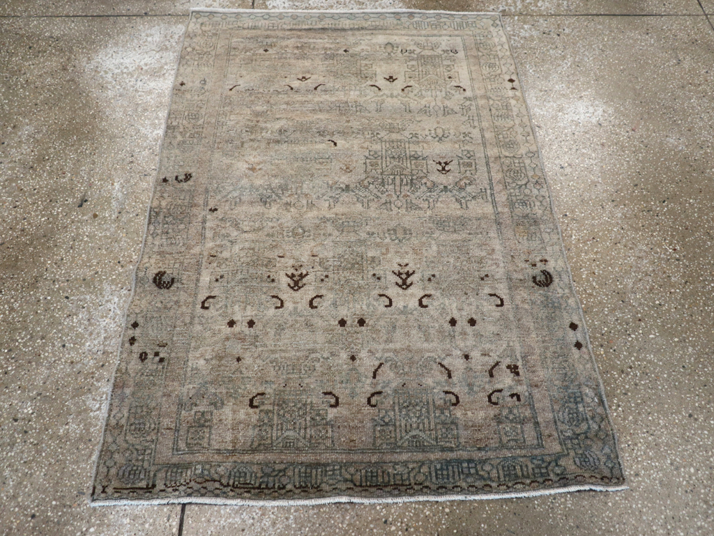 Vintage Persian Malayer Rug, No.22195 - Staging