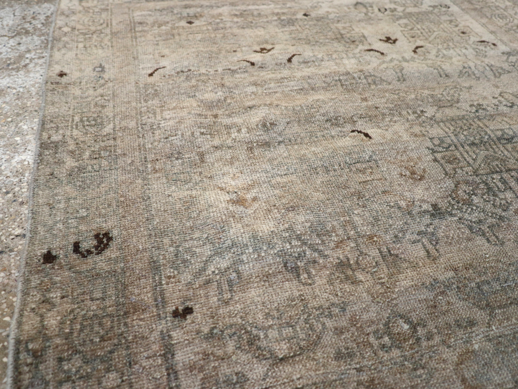 Vintage Persian Malayer Rug, No.22195 - Staging