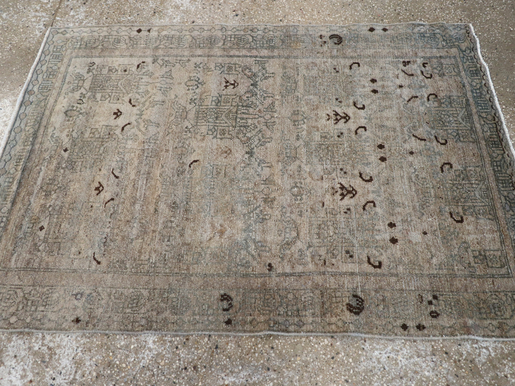 Vintage Persian Malayer Rug, No.22195 - Staging