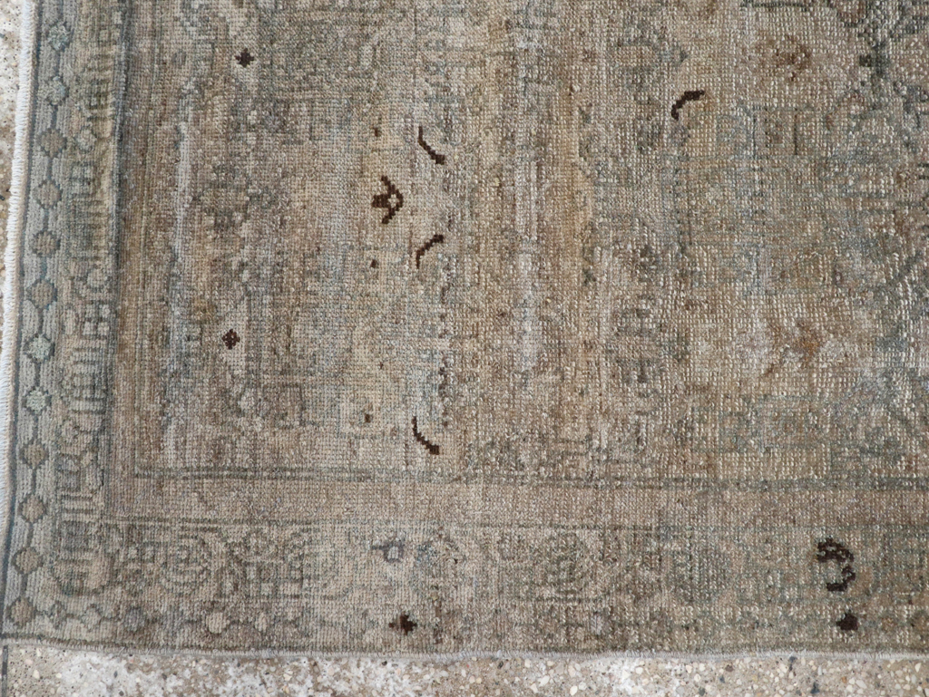 Vintage Persian Malayer Rug, No.22195 - Staging