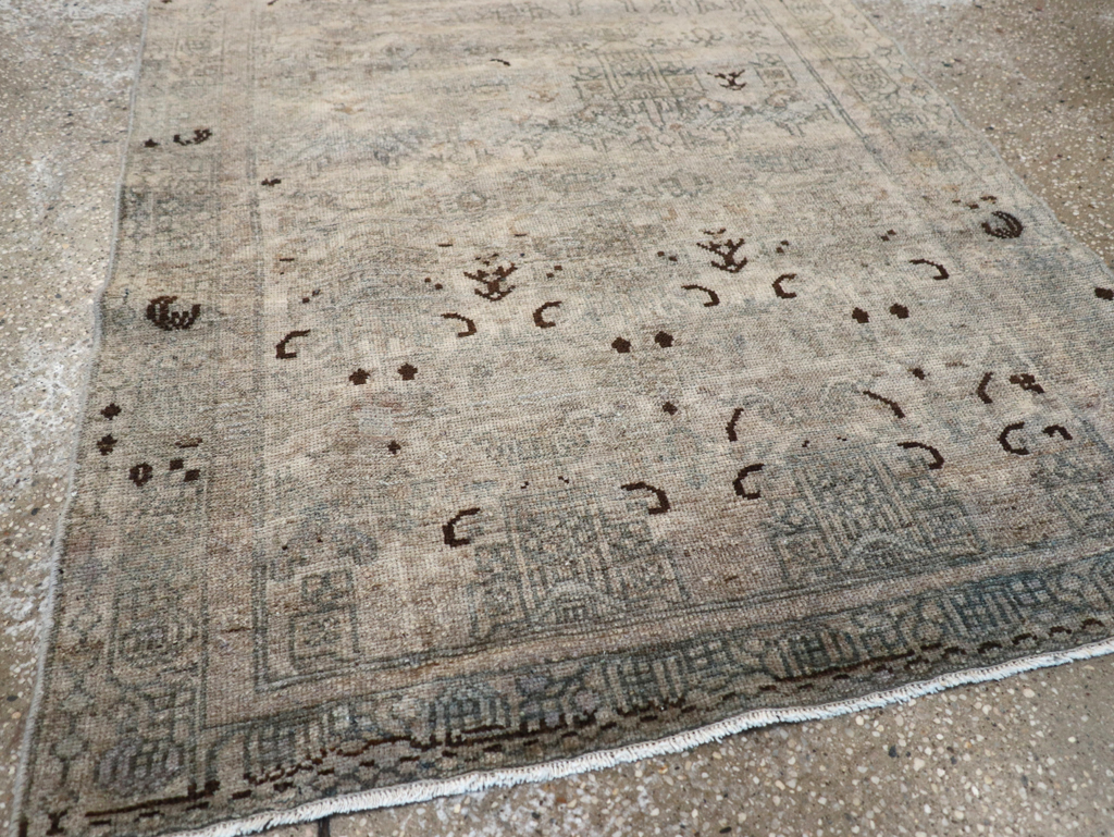 Vintage Persian Malayer Rug, No.22195 - Staging