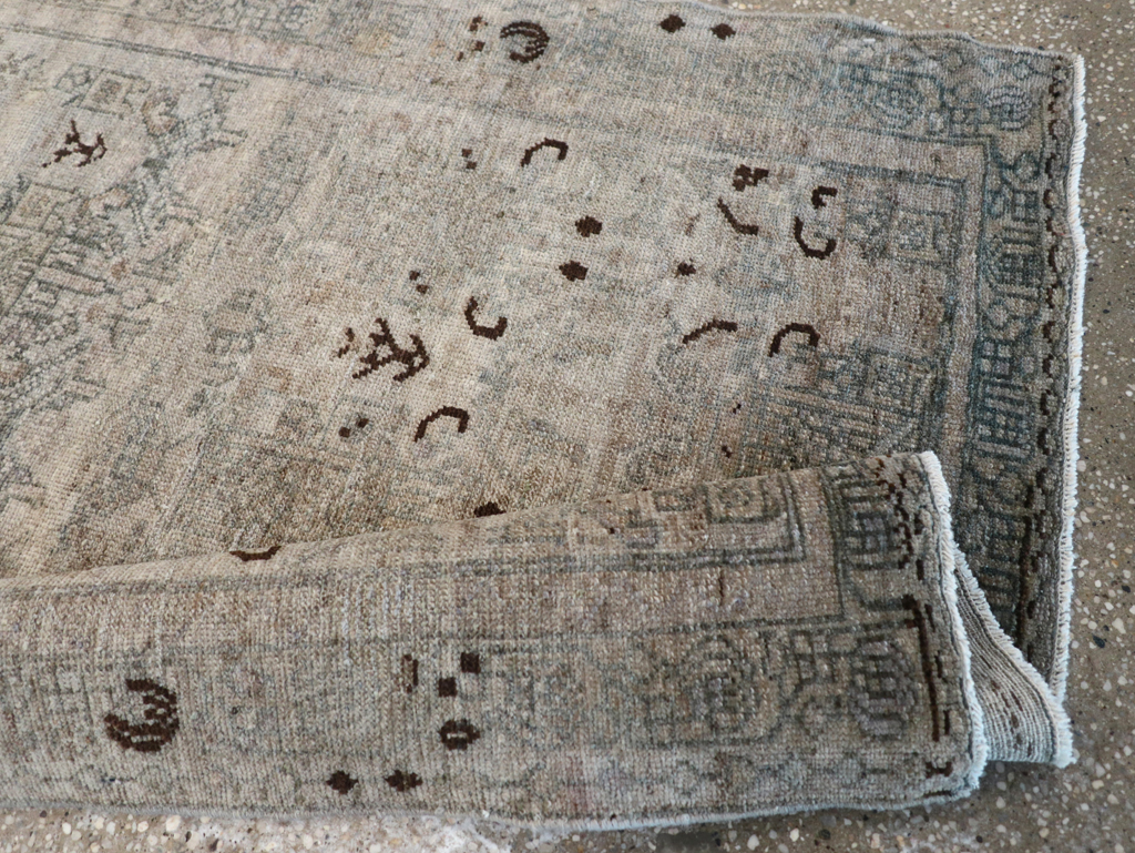 Vintage Persian Malayer Rug, No.22195 - Staging