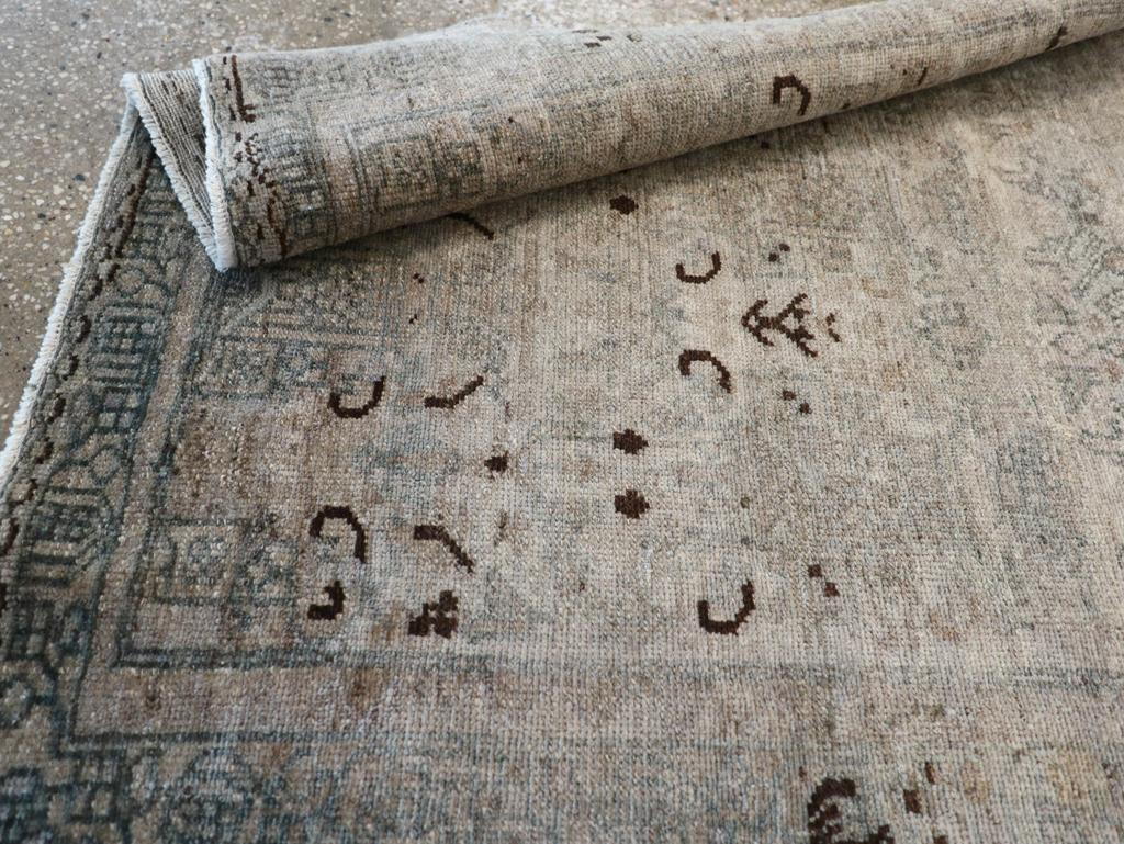 Vintage Persian Malayer Rug, No.22195 - Staging