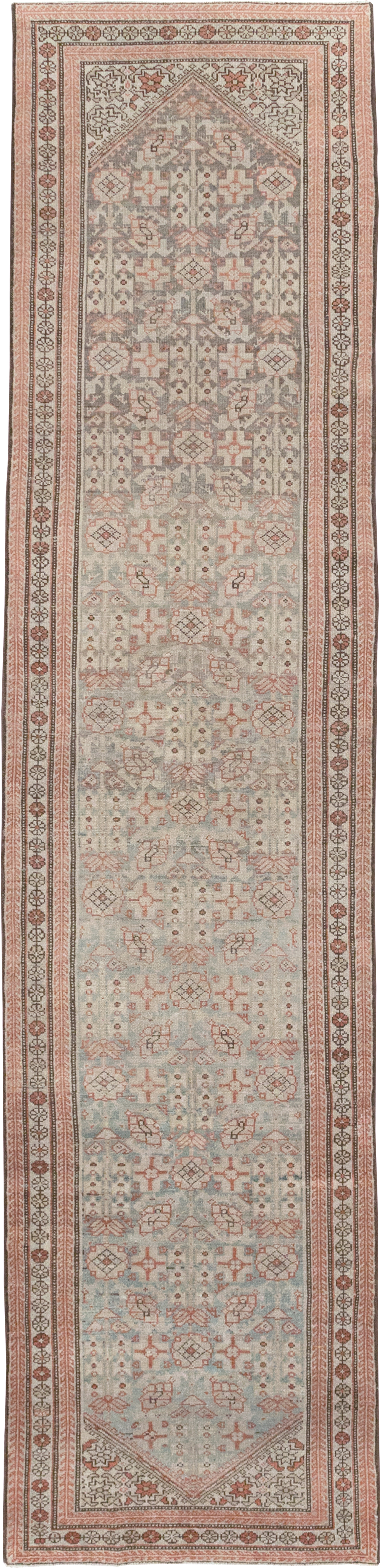 Vintage Persian Malayer Runner, No.22197 - Staging