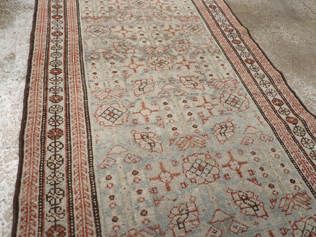 Vintage Persian Malayer Runner, No.22197 - Staging