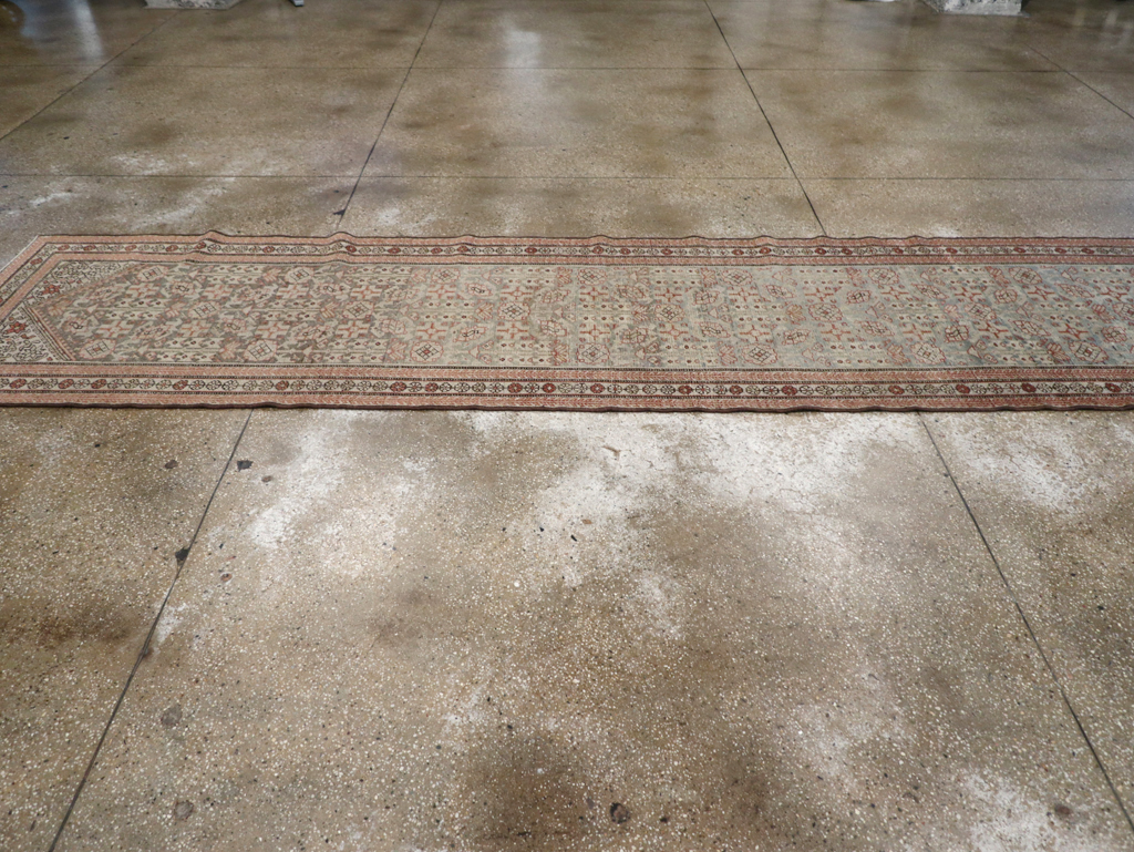 Vintage Persian Malayer Runner, No.22197 - Staging