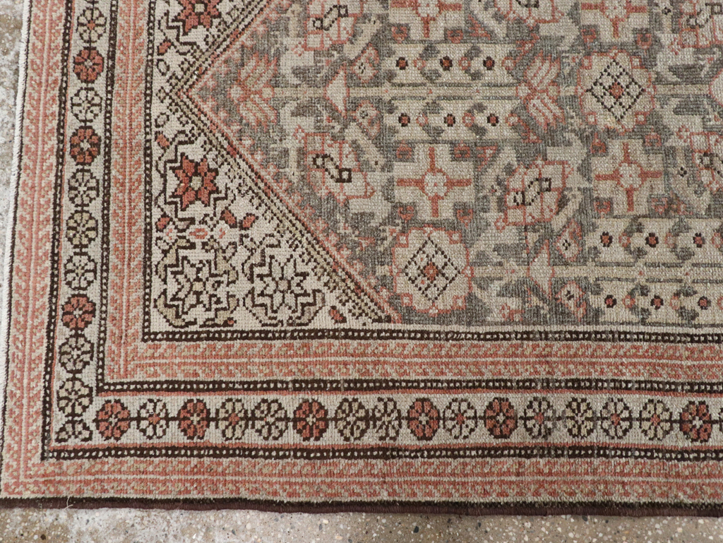 Vintage Persian Malayer Runner, No.22197 - Staging