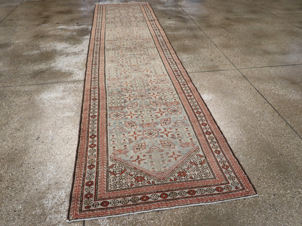 Vintage Persian Malayer Runner, No.22197 - Staging