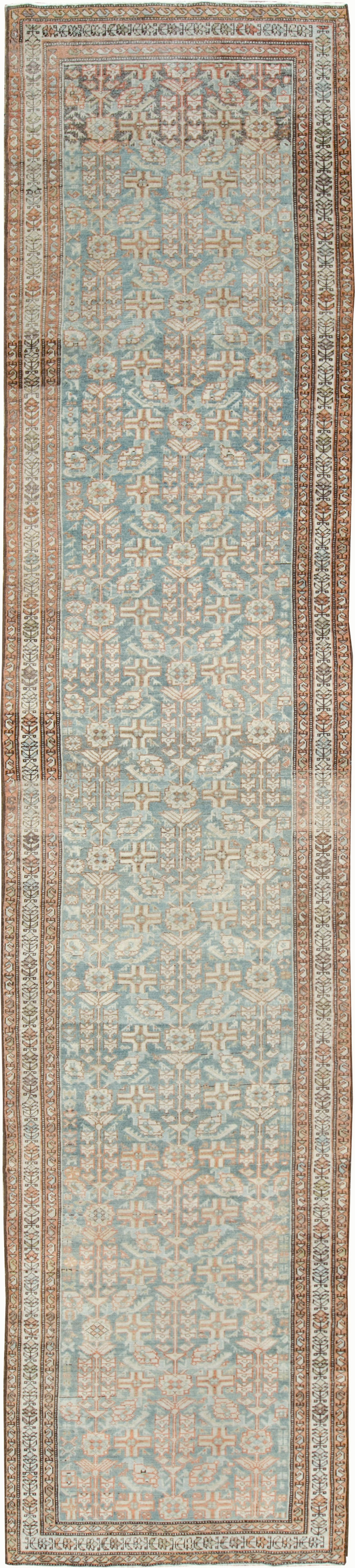 Vintage Persian Malayer Runner (Pair: 1 of 2), No.22198 - Staging