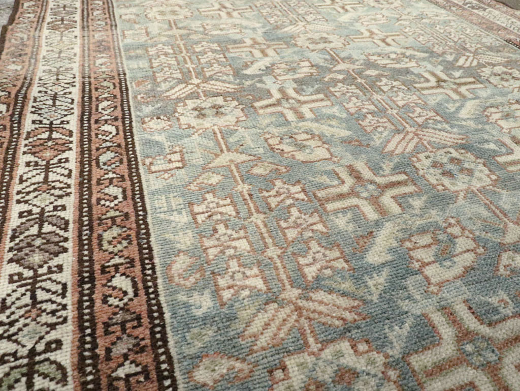 Vintage Persian Malayer Runner (Pair: 1 of 2), No.22198 - Staging