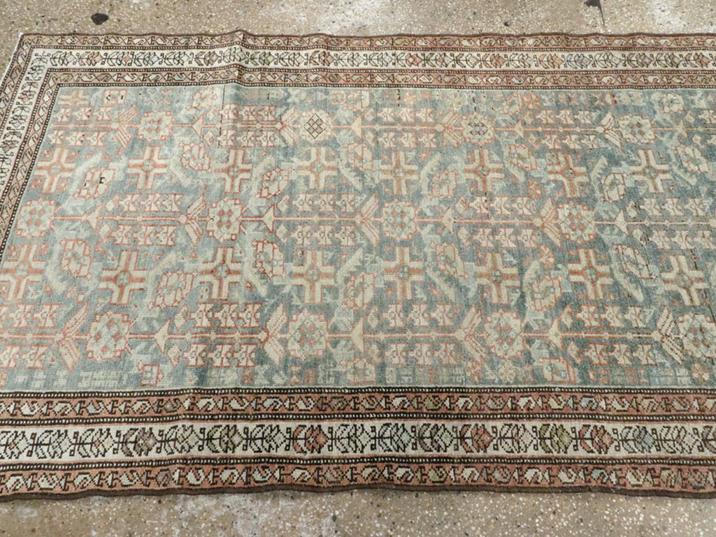 Vintage Persian Malayer Runner (Pair: 1 of 2), No.22198 - Staging