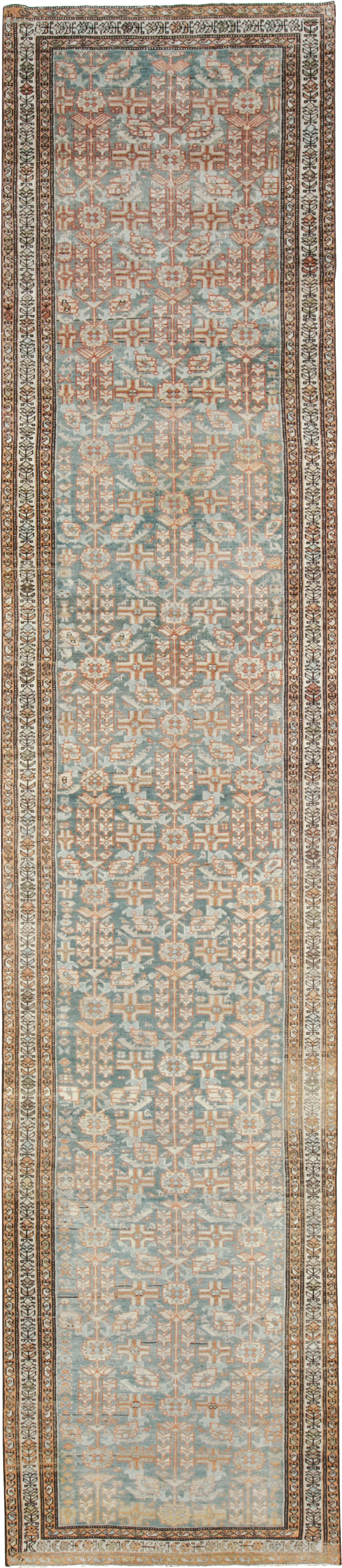 Vintage Persian Malayer Runner (Pair: 2 of 2), No.22199 - Staging