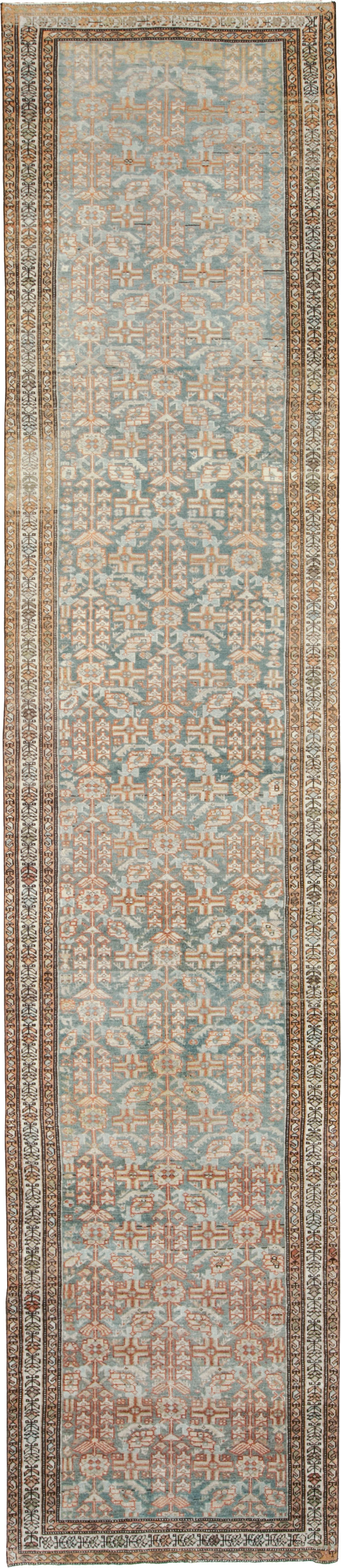 Vintage Persian Malayer Runner (Pair: 2 of 2), No.22199 - Staging