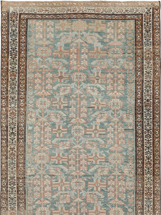 Vintage Persian Malayer Runner (Pair: 2 of 2), No.22199 - Staging