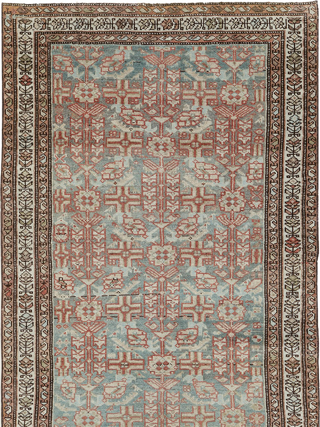 Vintage Persian Malayer Runner (Pair: 2 of 2), No.22199 - Staging