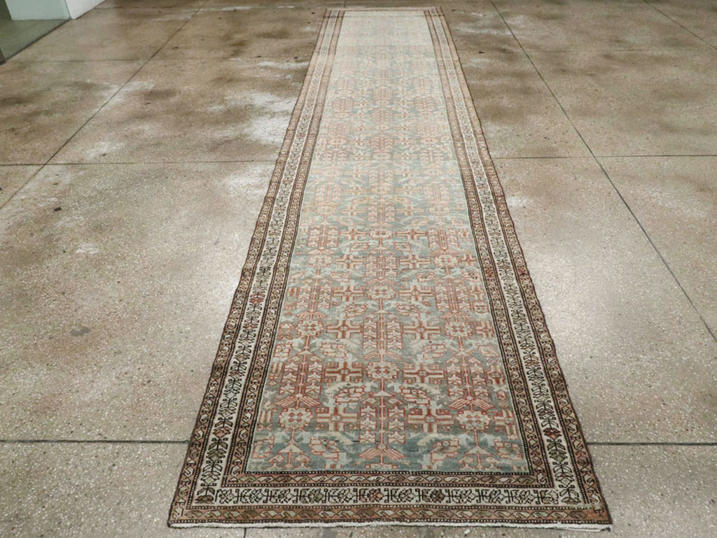 Vintage Persian Malayer Runner (Pair: 2 of 2), No.22199 - Staging