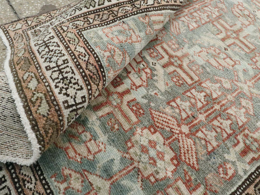 Vintage Persian Malayer Runner (Pair: 2 of 2), No.22199 - Staging