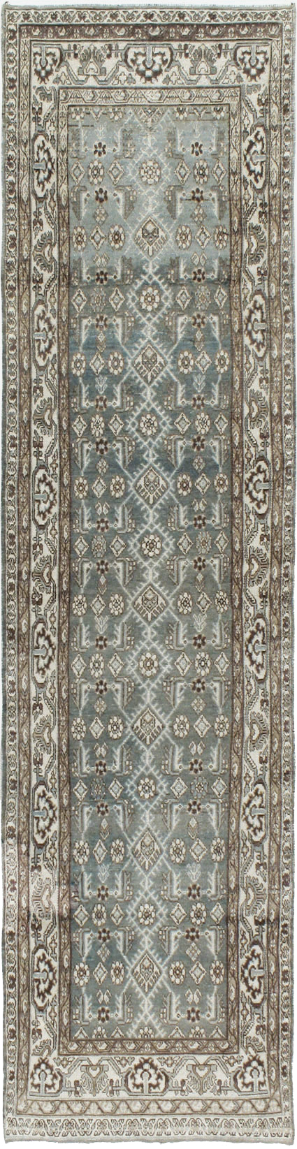 Vintage Persian Malayer Runner, No.22200 - Staging