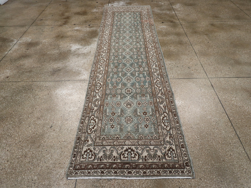 Vintage Persian Malayer Runner, No.22200 - Staging