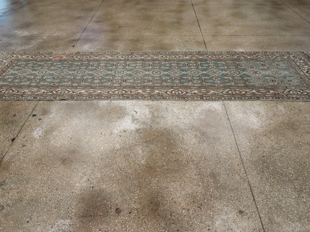 Vintage Persian Malayer Runner, No.22200 - Staging