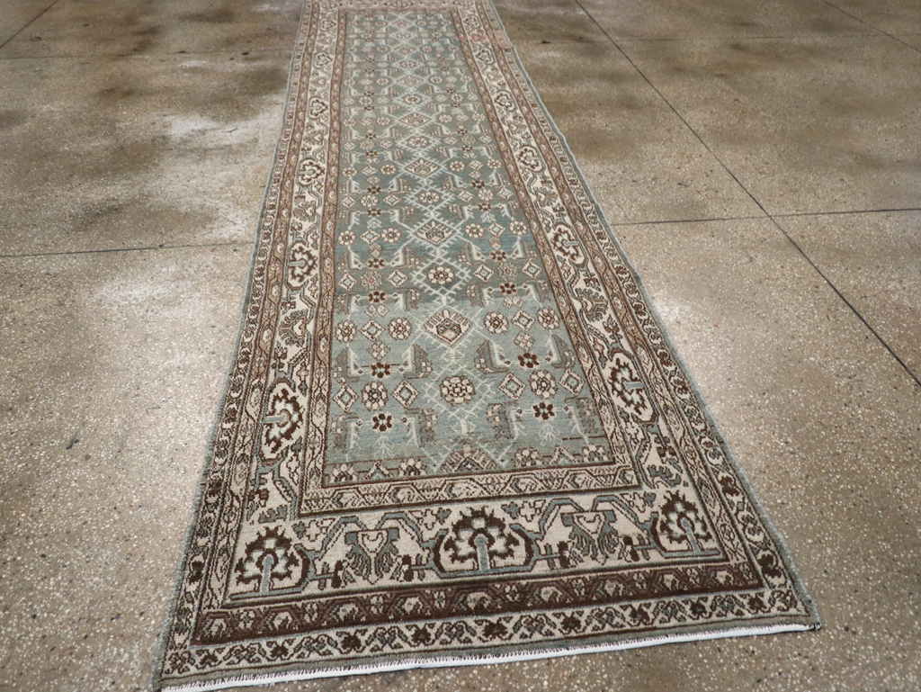 Vintage Persian Malayer Runner, No.22200 - Staging