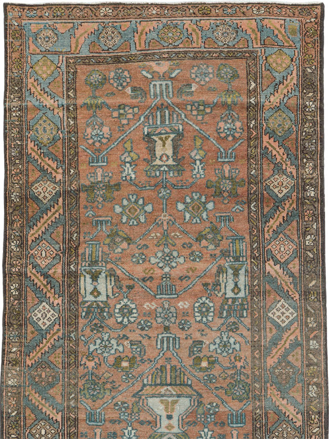 Antique Persian Kurdish Runner, No.22205 - Staging