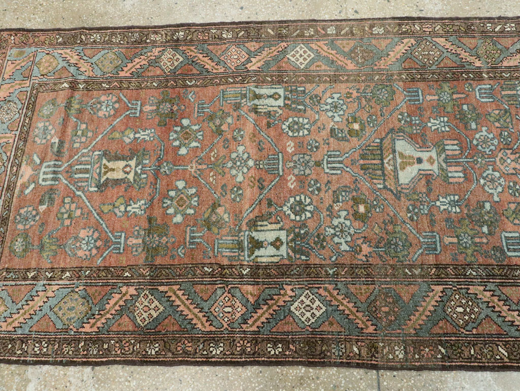Antique Persian Kurdish Runner, No.22205 - Staging