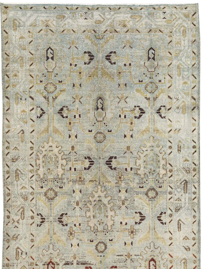 Vintage Persian Malayer Runner, No.22208 - Staging
