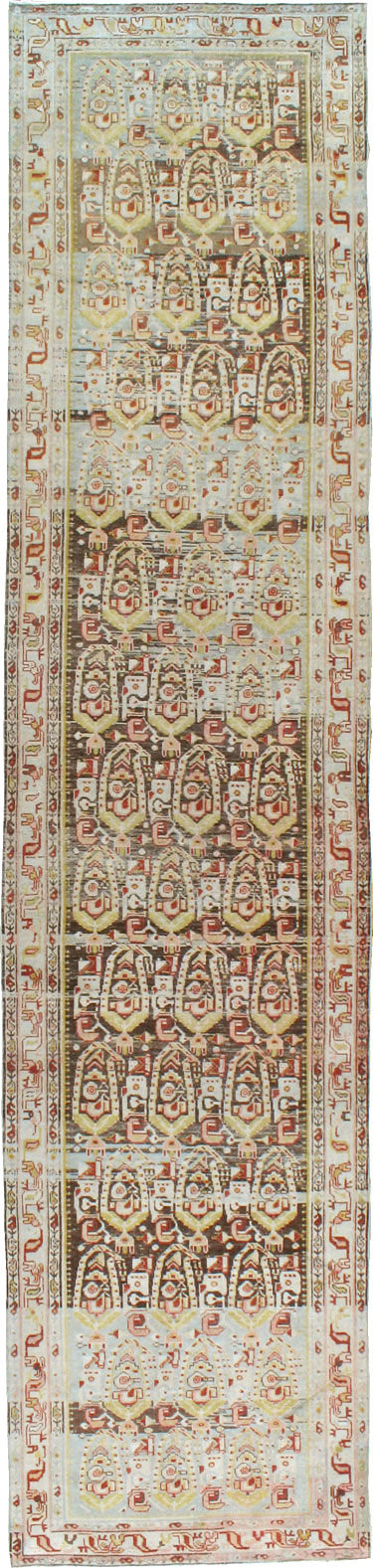 Antique Persian Malayer Runner, No.22210 - Staging