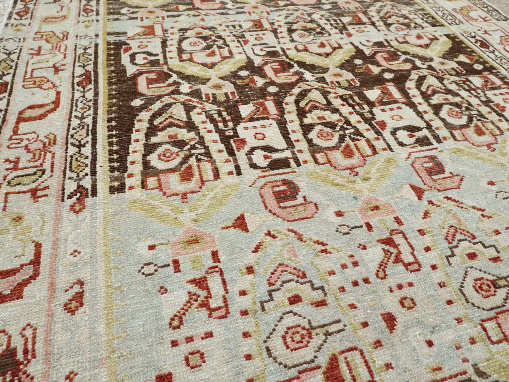 Antique Persian Malayer Runner, No.22210 - Staging