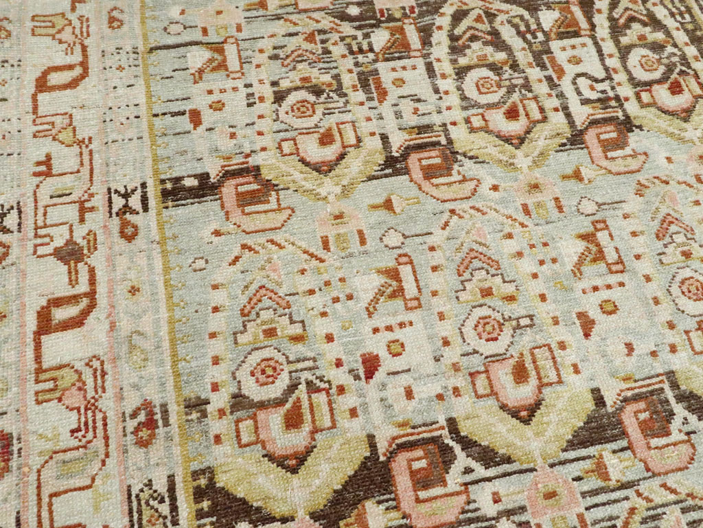 Antique Persian Malayer Runner, No.22210 - Staging