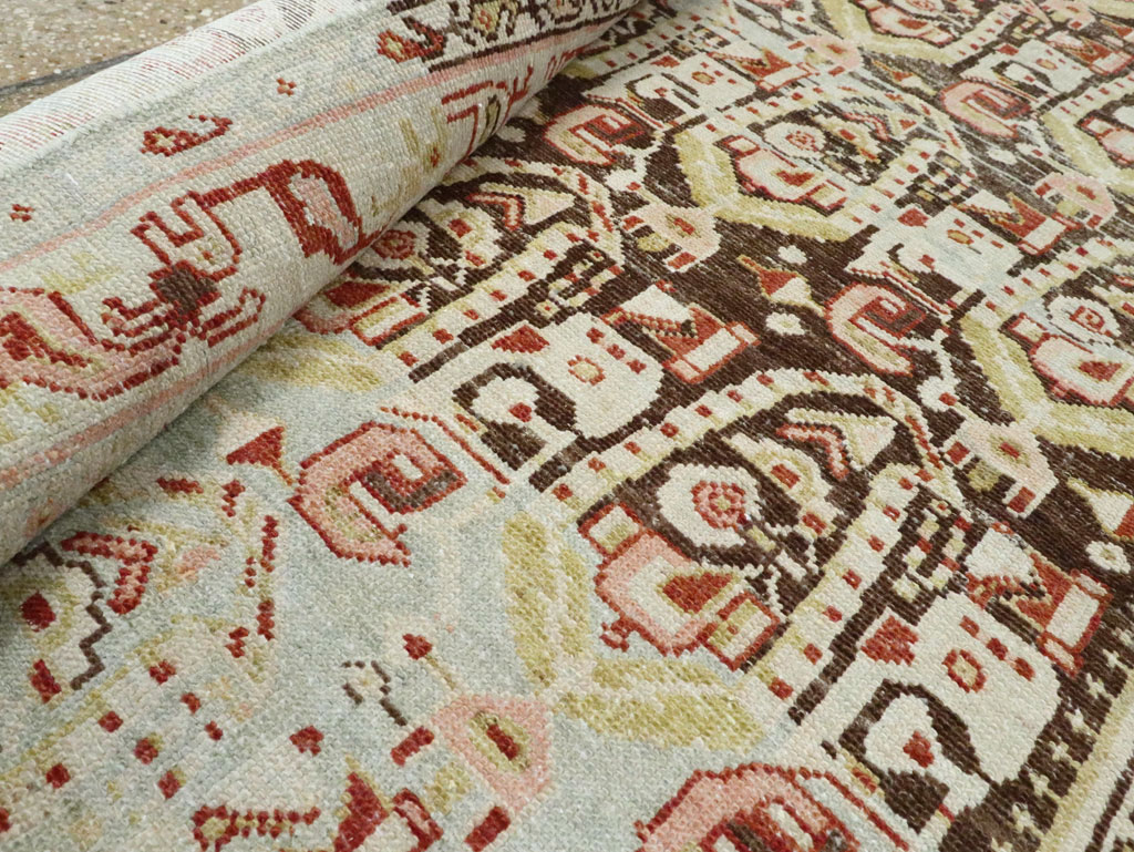 Antique Persian Malayer Runner, No.22210 - Staging