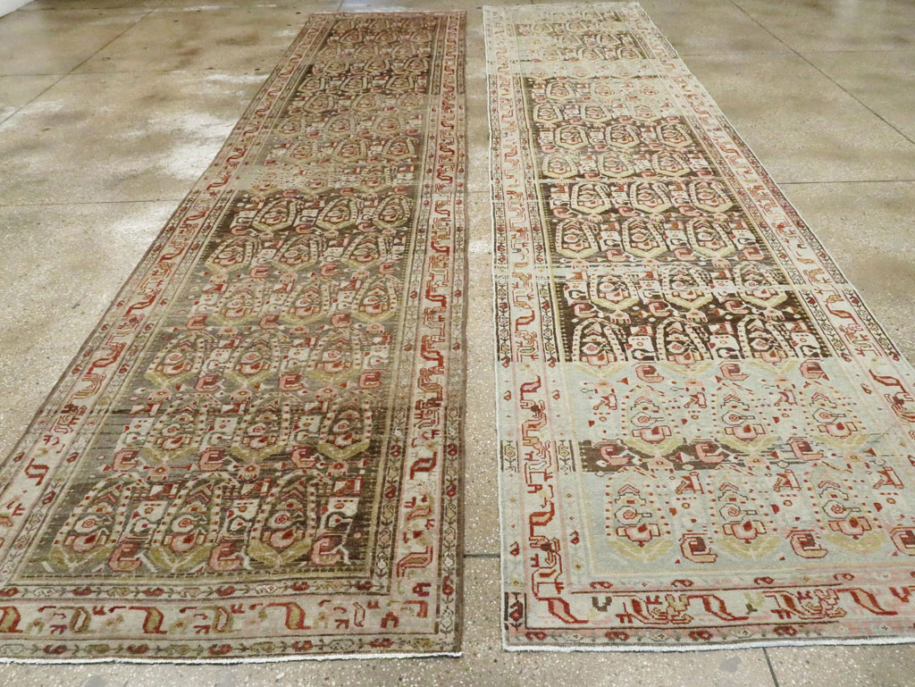 Antique Persian Malayer Runner, No.22210 - Staging