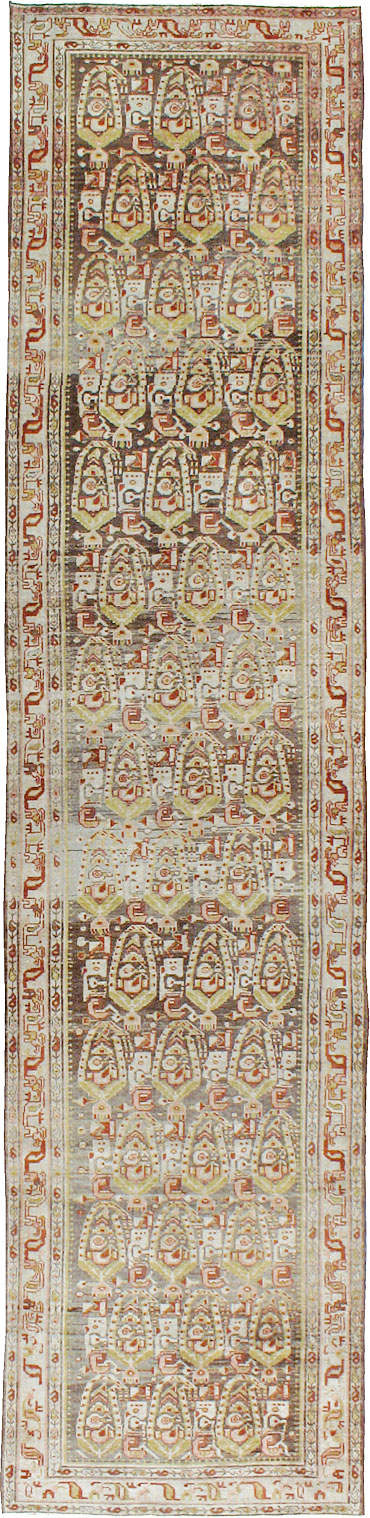 Vintage Persian Malayer Runner, No.22211 - Staging