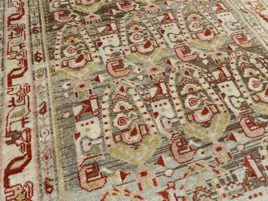 Vintage Persian Malayer Runner, No.22211 - Staging