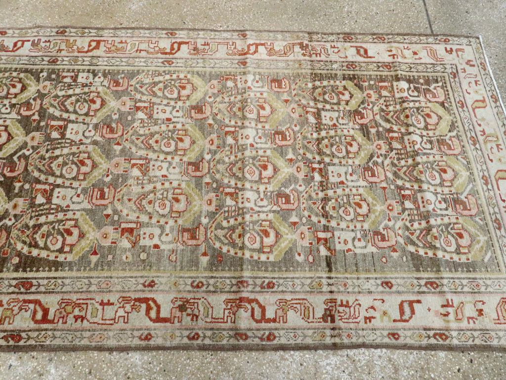 Vintage Persian Malayer Runner, No.22211 - Staging