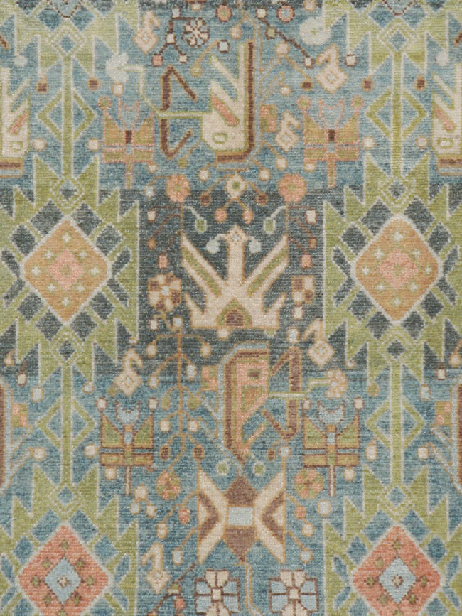 Vintage Persian Malayer Runner, No.22214 - Staging